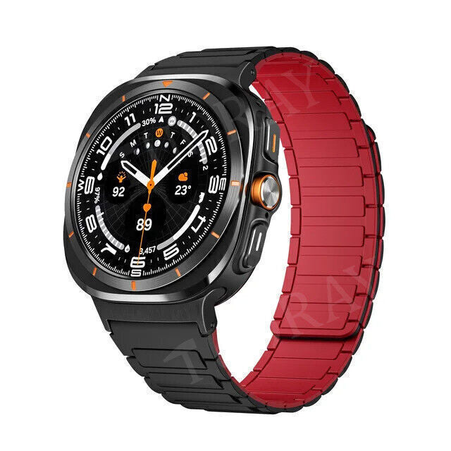 Quick Fit Silicone Band for Samsung Galaxy Watch Ultra 47mm Magnetic Loop Strap