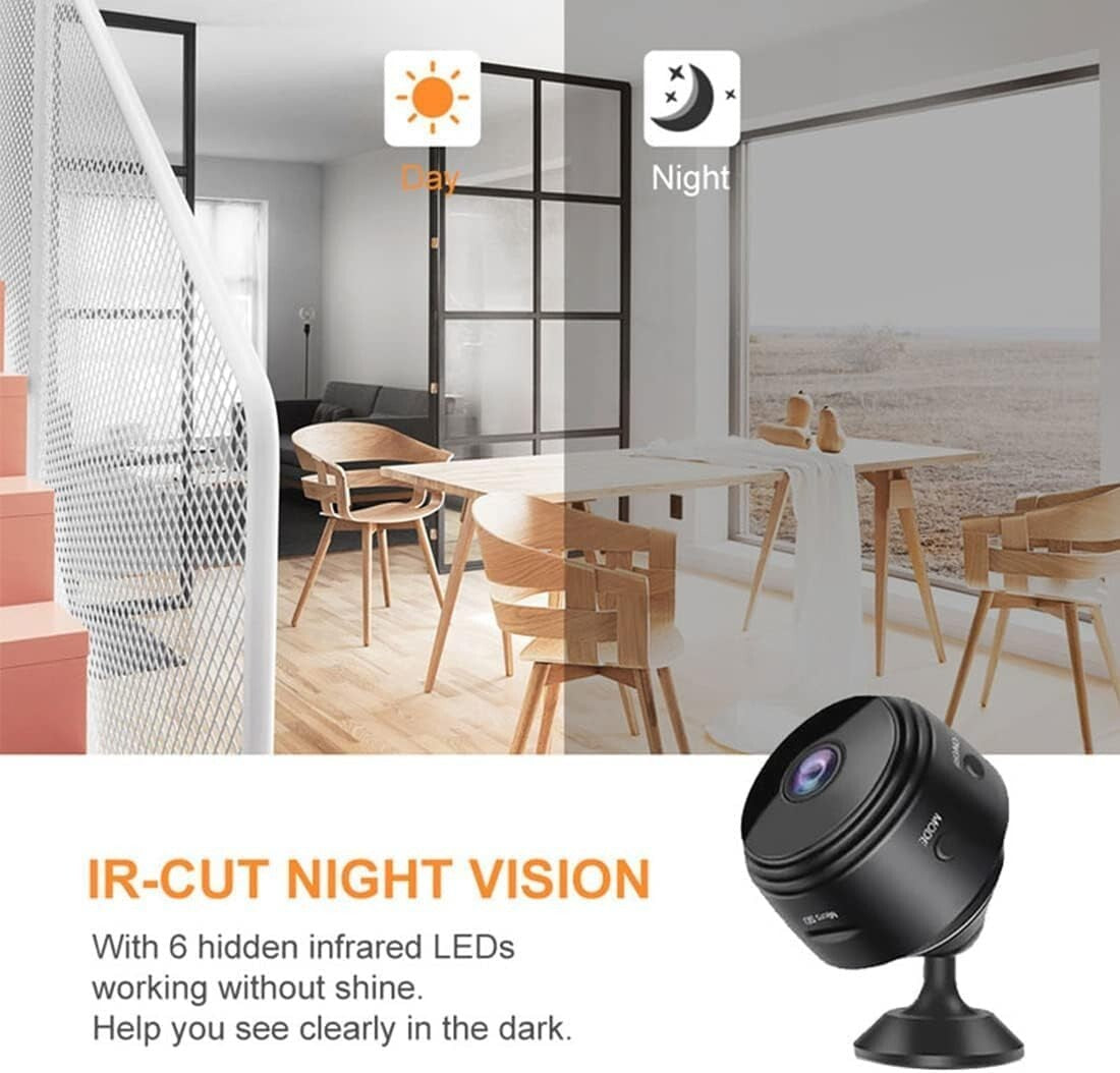 Mini Camera Wifi 1080P HD IP Camera Home Security IR Magnetic Wireless Camera