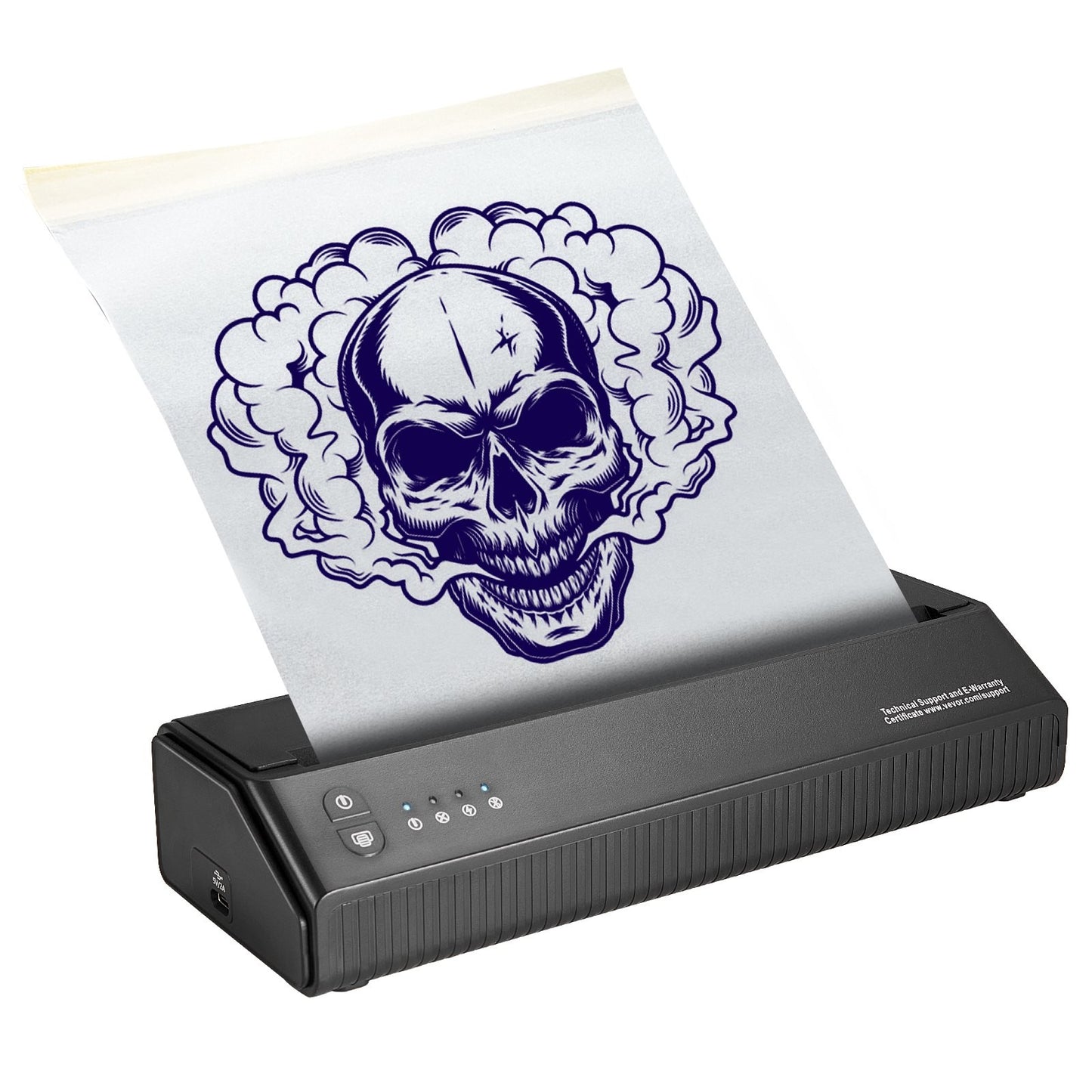 VEVOR Tattoo Stencil Printer, Wireless Bluetooth Tattoo Printer Transfer Stencil