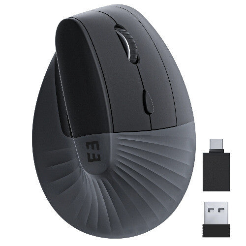 Vertical Wireless Mouse Type C Rechargeable Ergonomic USB & Type C Mice