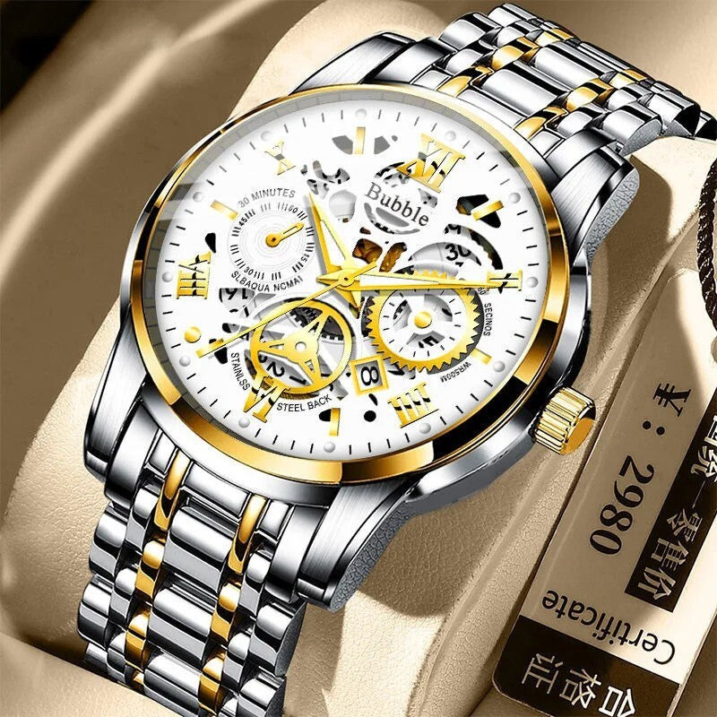 Watch For Men Trendy High end Light Luxury Versatile Quartz Wristwatches