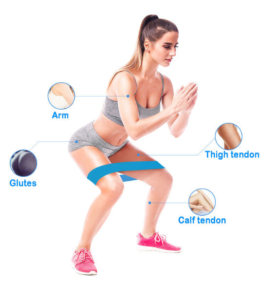 Resistance Bands Sealing Elastic Booty Sport Bodybuilding Rubber Band For Fitnes