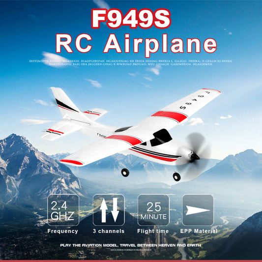 Wltoys F949S 2.4G 3CH  Airplane Fixed Wing  Outdoor EPP   D0X2