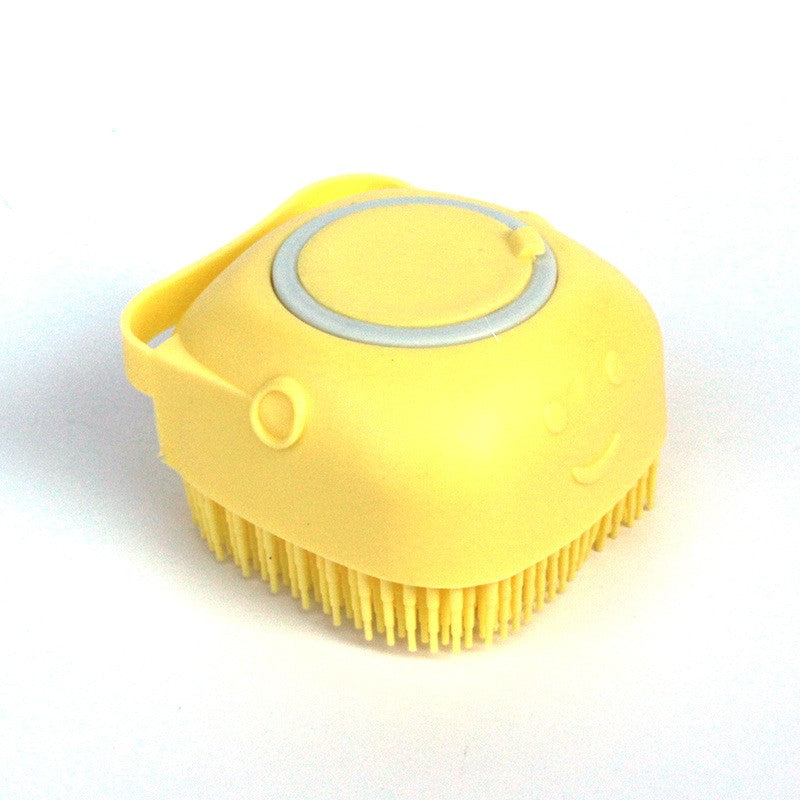 Silicone Dog Bath Massage Gloves Brush Pet Cat Bathroom Cleaning Tool Comb Brush