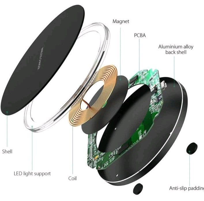 20W Wireless Charger Fast Charging Pad Mat For iPhone 16 Pro Max 15 14 13 12 XS