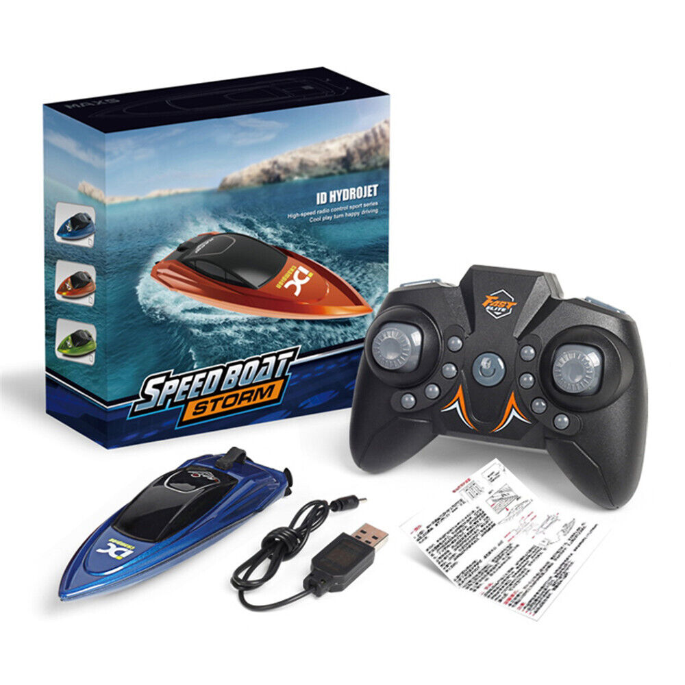 H106 RC Boat for Adult&Kid, 2.4GHz Remote Control Boat with Rechargeable Battery