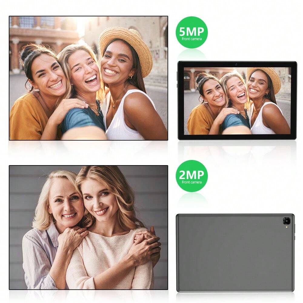 10" Android 13 Tablet, 6GB RAM, 64GB ROM, Dual Camera, GPS, 6000mAh, WiFi