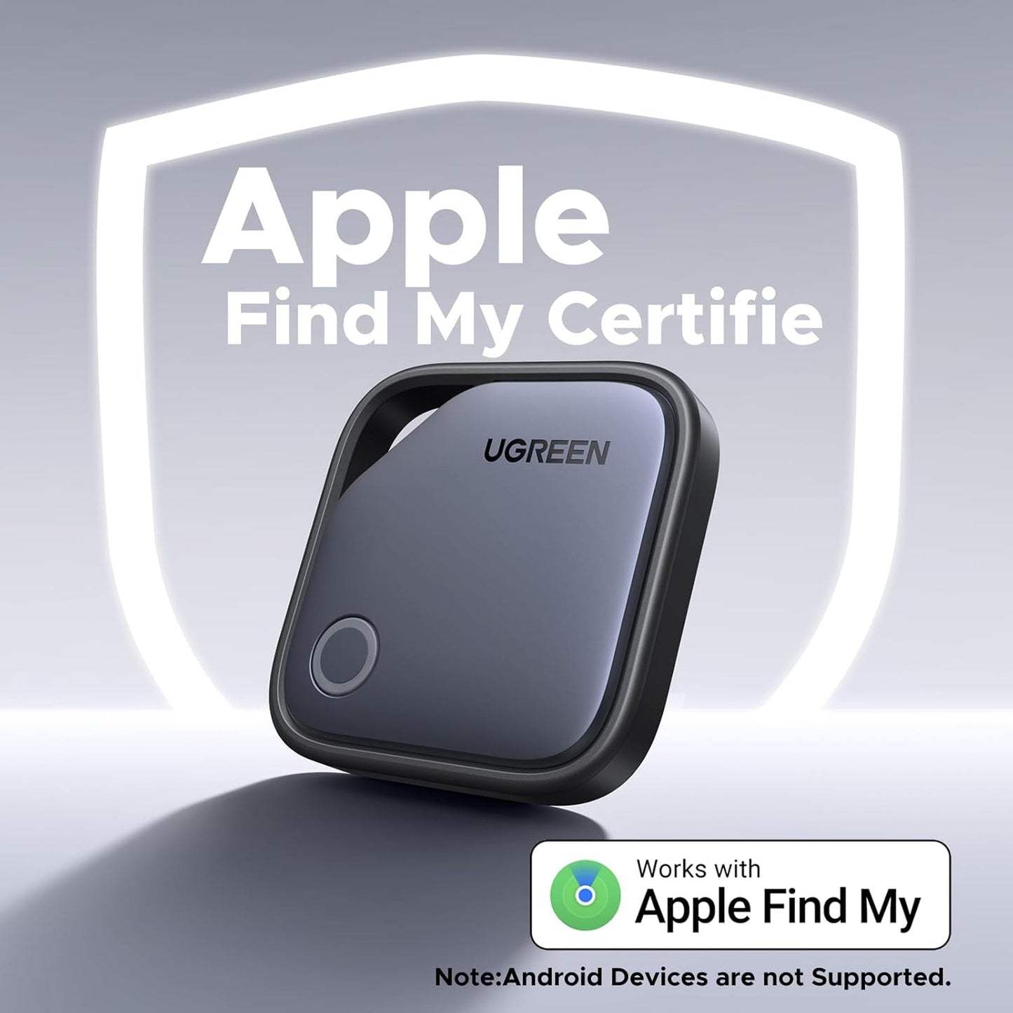 UGREEN 2Pack Finetrack Smart Finder Compatible with Apple Find My (Ios Only) 2-Y