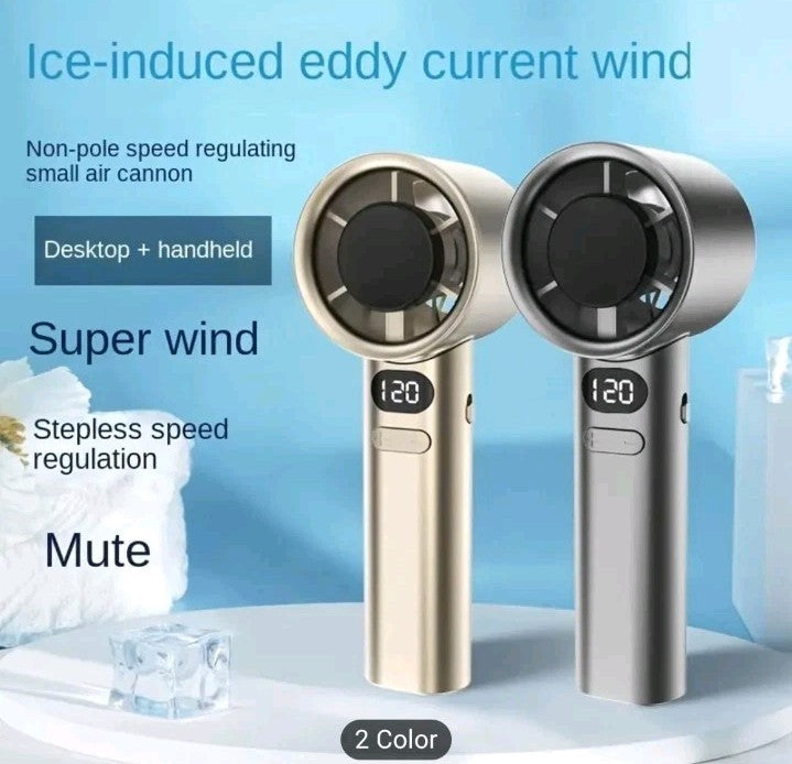 120 Speed Powerful Infinitely Variable Handheld Fan
