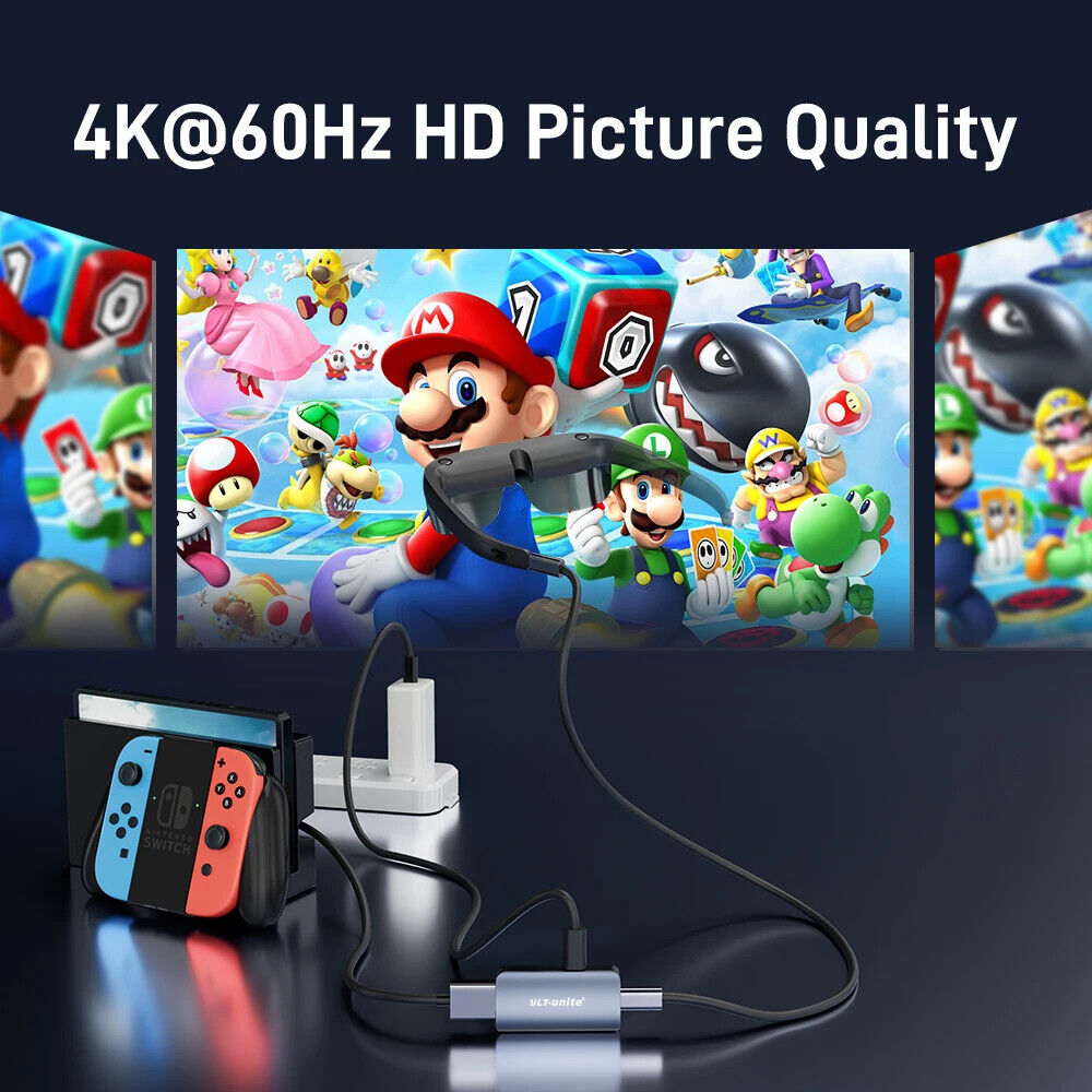 HDMI To Type C Converter 4K60HZ HDMI To USB C Adapter Compatible with XREAL Air
