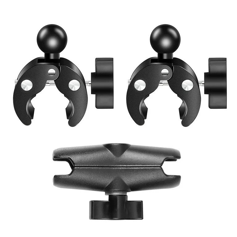 Double Head Super Clamp, Ballhead Magic Arm Camera Clamp, Crab-Shaped Monitor...