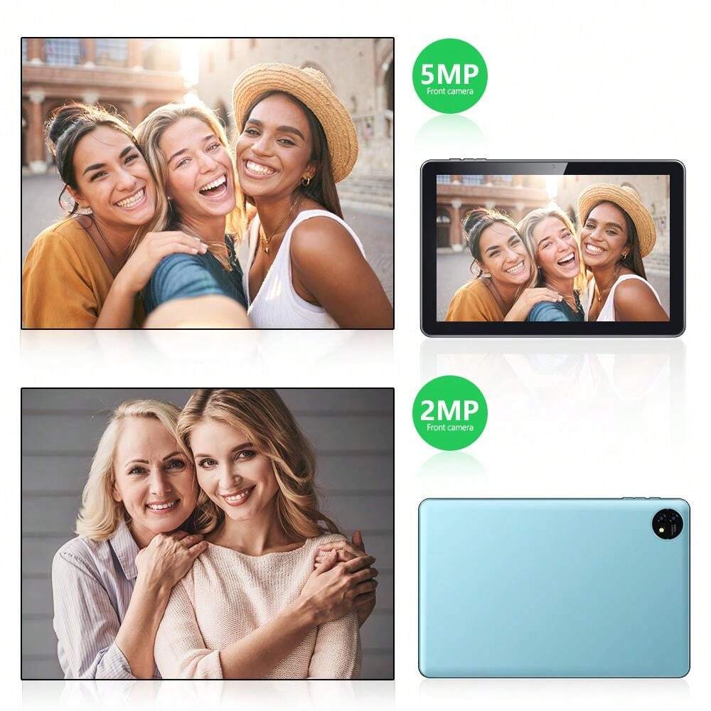 10" Android 13 Tablet, 6GB RAM, 64GB ROM, Dual Camera, GPS, 6000mAh, WiFi