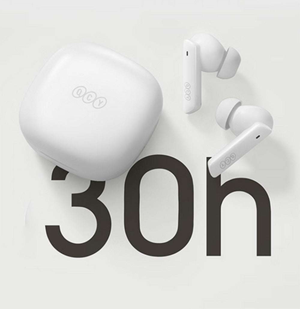 QCY MeloBuds ANC Wireless Earphone Bluetooth Headset For iphone 15 14 Pro max