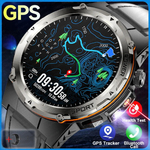 Smartwatch IP68 Outdoor Sport Watch Fitness Tracker Health Monitor BT Call