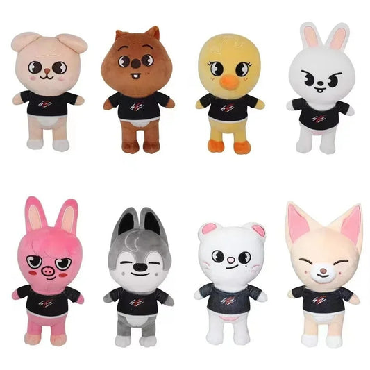 8" Stray Kids Skzoo Plush Doll Toys Cartoon anime Doll Felix Chan Hyunjin fans