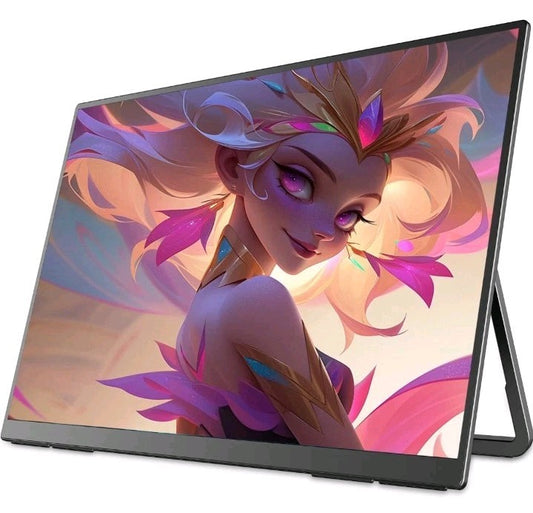 Used UPERFECT 23.8" Portable Monitor 100Hz Larger Screen 1080P FHD For Computer