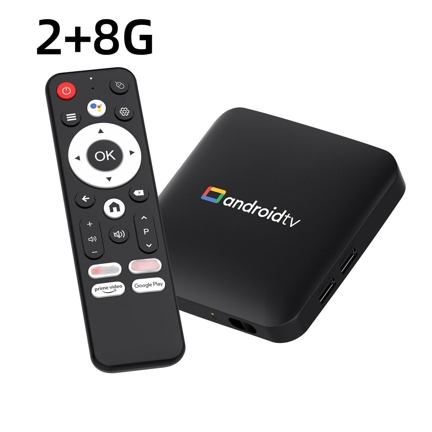 H96 MAX S905L3 Androidtv 14.0 AI TV Box 4K UHD 2.4G/5G WiFi BT4.0 Media Player