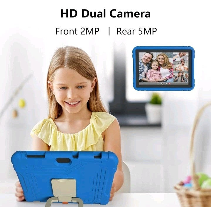 JREN Kids Tablet|10 Inch Tablet for Kids Android 13|Octa-core|64GB| 8000mAh|WiFi