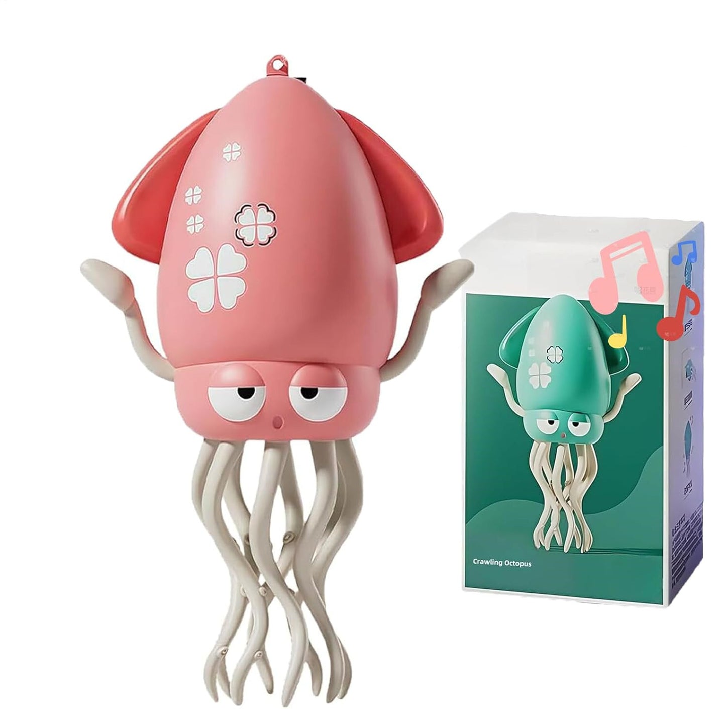 Enginekit Octopus - Electric Crawling Octopus, Magic Dancing Octopus Toy