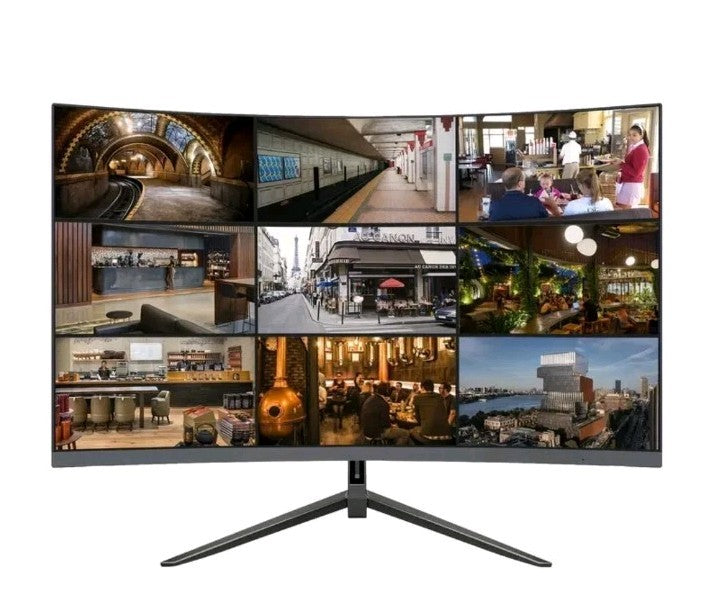 27" 2K 2560x1440 QHD 165Hz 1ms Curved Gaming Monitor, Ultra Thin Bazel