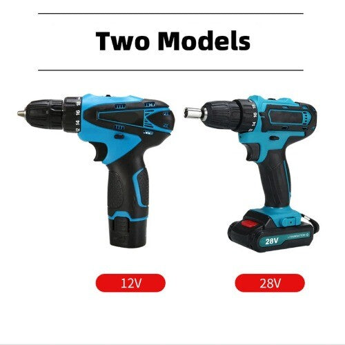 Electric Hand Drill Set Pistol Drill Electric Screwdriver Household Hand Drill