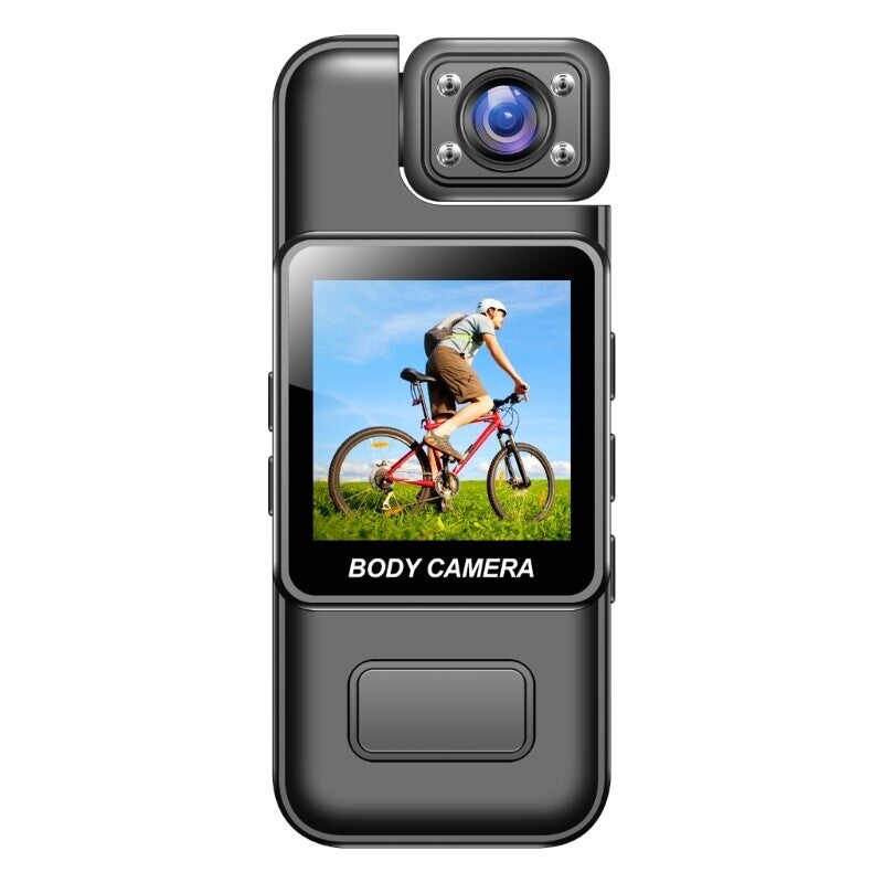 High-defination 1080P Wearable Camera 1000mAh Battery Back Clip Video Camcorder