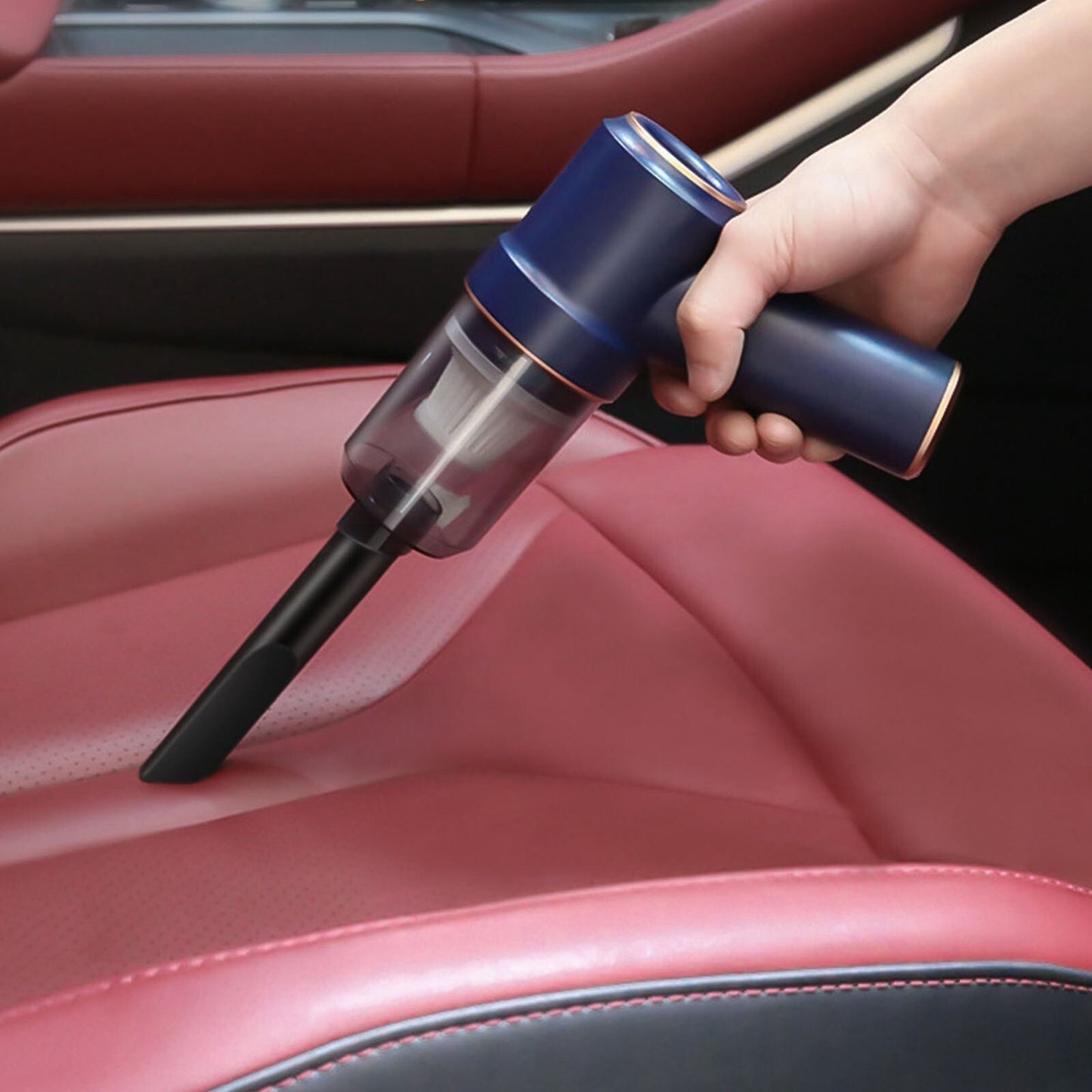 Lightweight Portable Vacuum Cleaner - 9000Pa Strong Suction Ideal for Cars