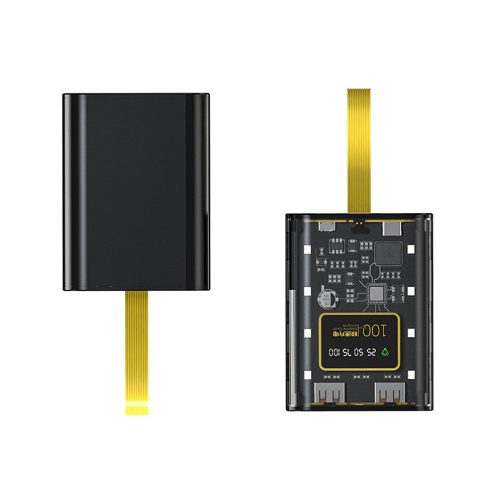 Dual USB Micro Type-C LED 10W Battery Charger DIY Power Bank Box Fast Charging