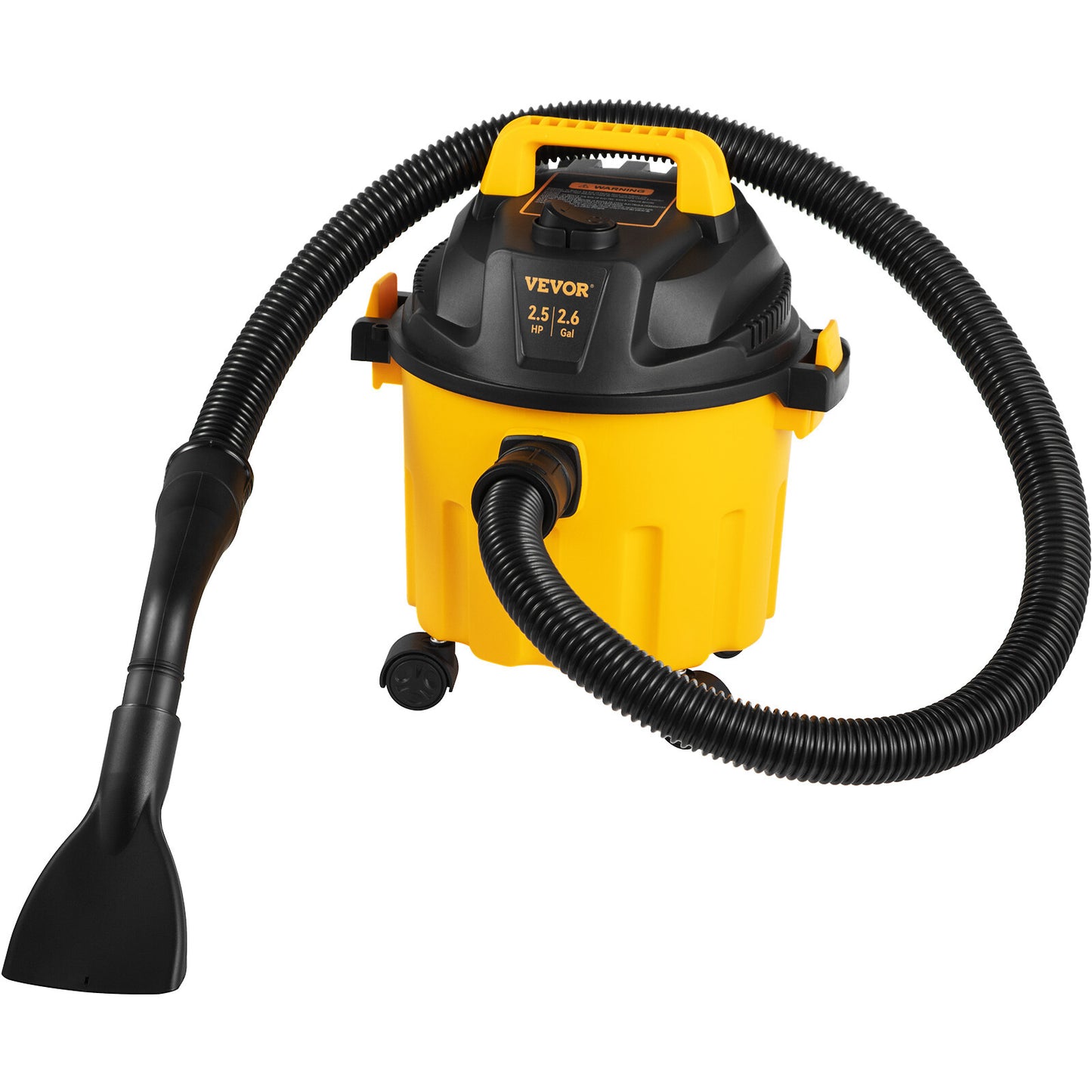 2.6 Gallon Shop Vacuum w/ Blowing Function Wet Dry Vac 2.5 Peak HP Portable USA