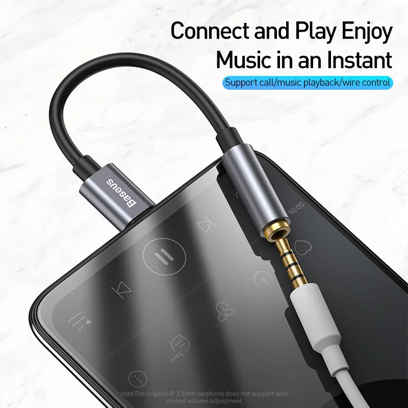 Baseus USB Type C To 3.5mm Earphone Jack OTG Adapter Type-C 3.5 mm Headphone