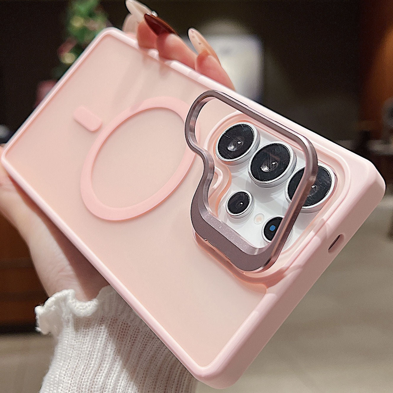 For Samsung S25 Ultra/S25/S24/S23 Mag Safe Magnetic Case Matte Translucent Cover
