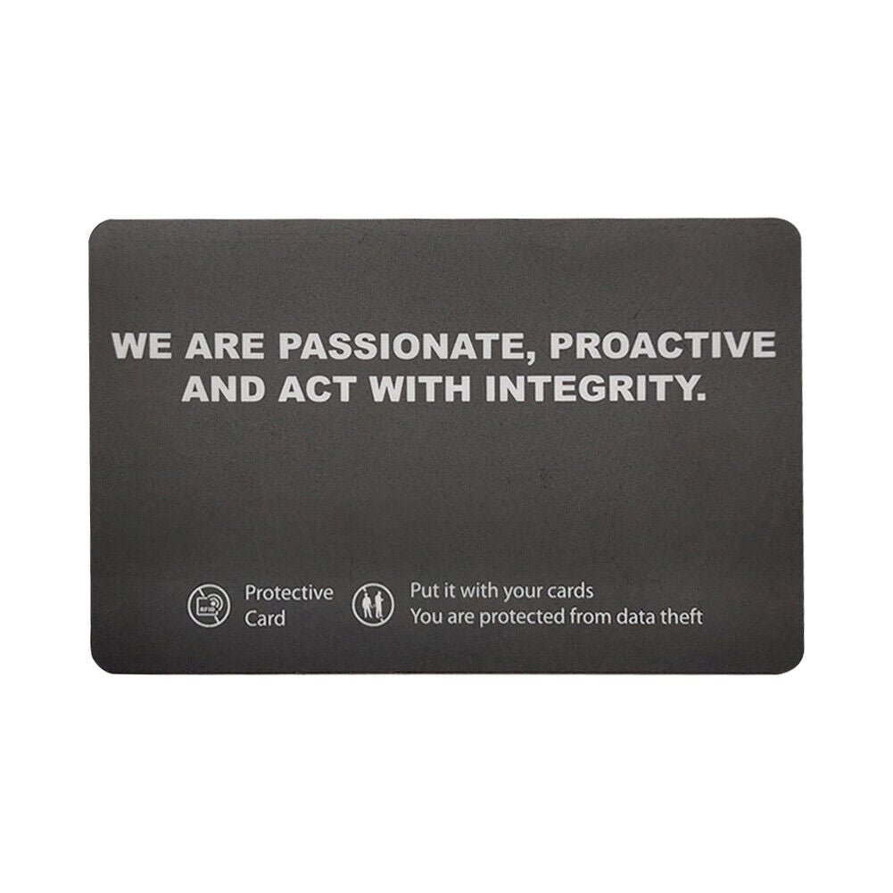5x RFID Blocking Sleeves Credit Card Protector Holders Theft Protection Secure