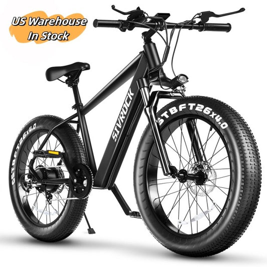 Professional Electric Bike For Adults, 26 X 4.0 Inches Fat Tire Electric Mountai