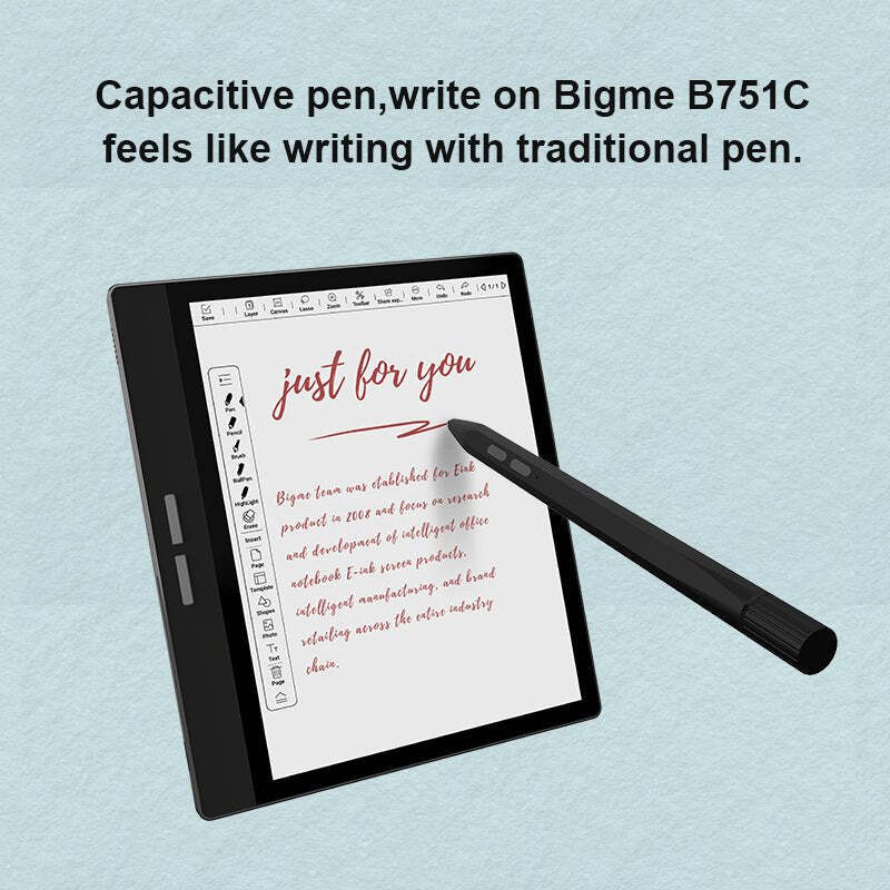 Bigme B751C Ebook Reader 7''E-Ink Color Paper Tablet for Notes,E-Book ereader