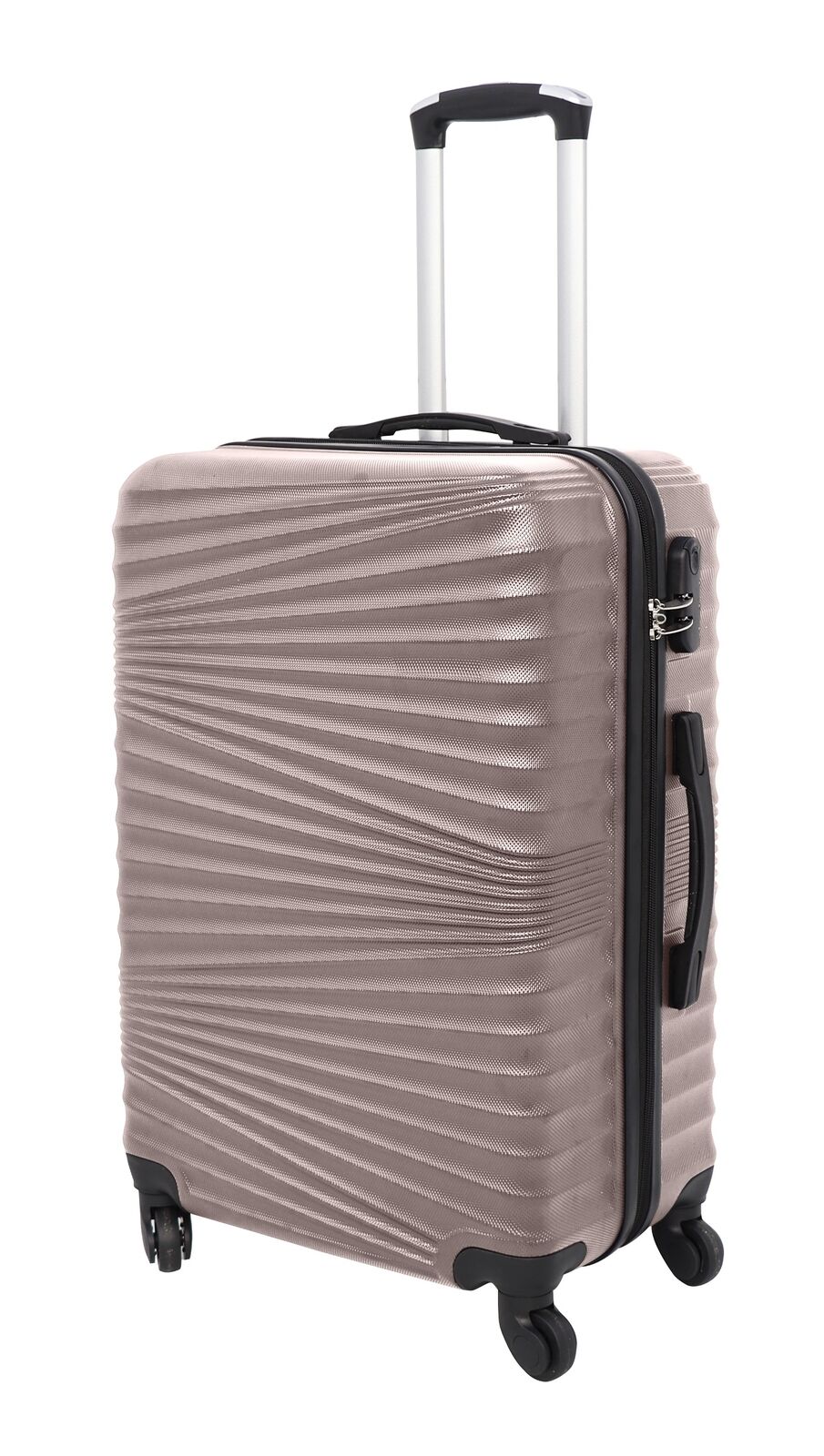 3 Pcs Suitcase Set ABS Hard Shell 4 Wheeled Trolley Lightweight Luggage PIONEER