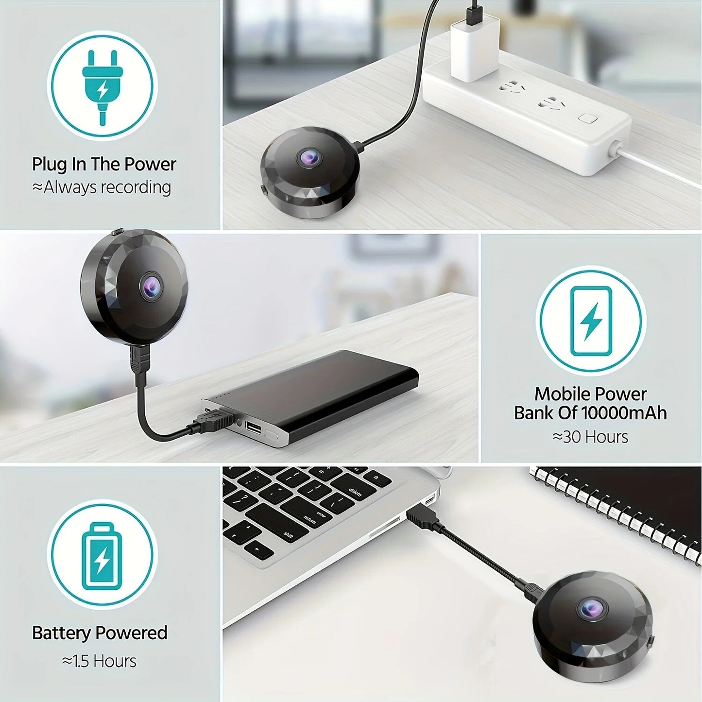 A11 IP Camera WiFi 1080P HD Security Remote Control Surveillance Night Vision US