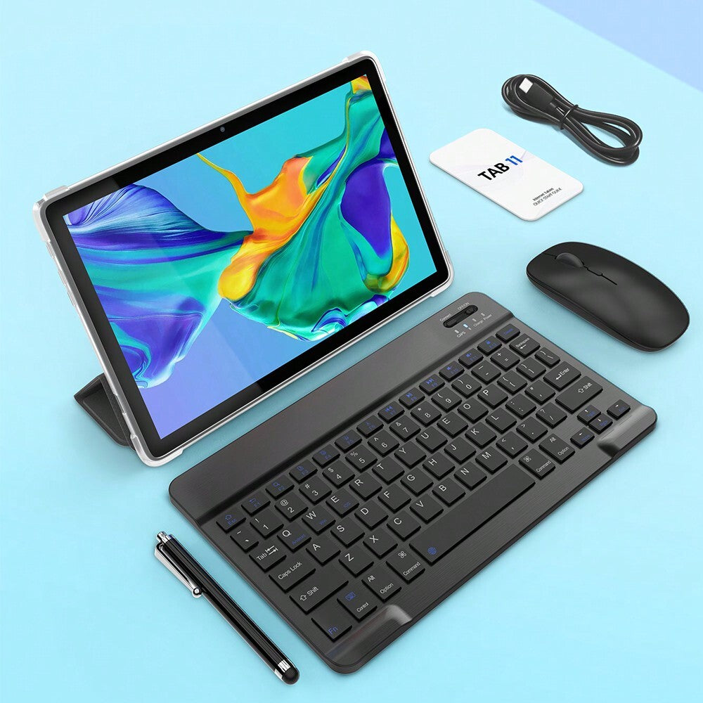 10.1" Android 14 2-in-1 Tablet - 8GB/128GB/1TB, Octa-Core, 8000mAh, 5G WiFi 6