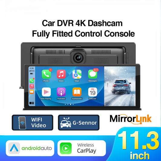 11.3inch Dashcam CarPlay Android Auto IPS Display Bluetooth AUX USB Fit for Benz