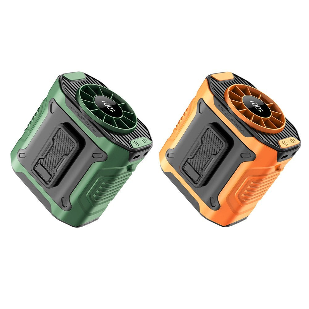 Lightweight Portable Waist Fan with Long Lasting Battery Life for Outdoors