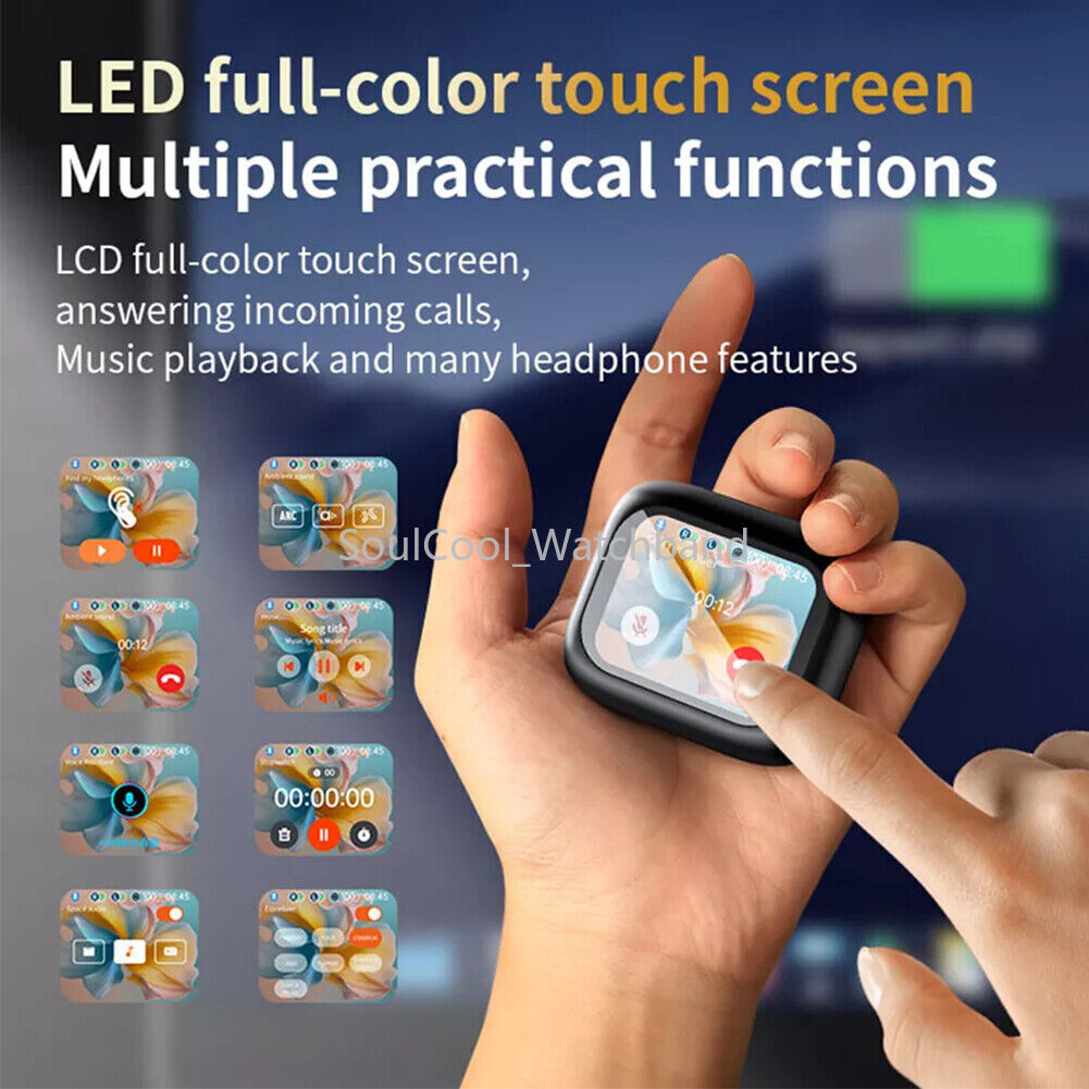 Wireless 144 Languages Smart Real-Time Translation Earbuds Touch Screen Earphone