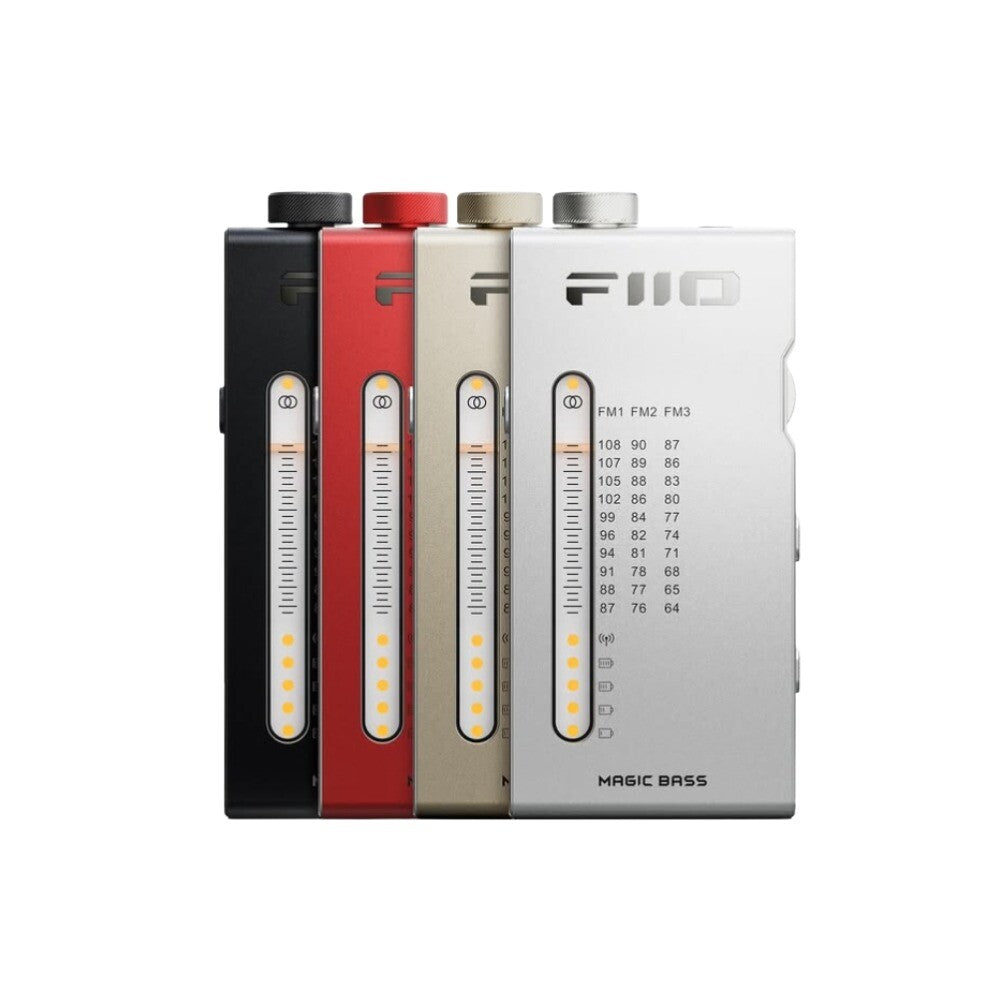Fiio RR11 Retro Portable Stereo Radio FM/AMP dual modes/Aluminum body/Si4831
