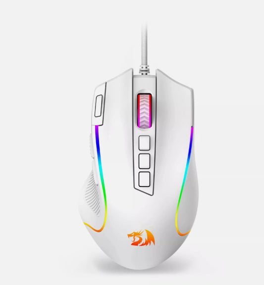 Redragon M612 Predator RGB Gaming Mouse, 8000 DPI Wired Optical, 11