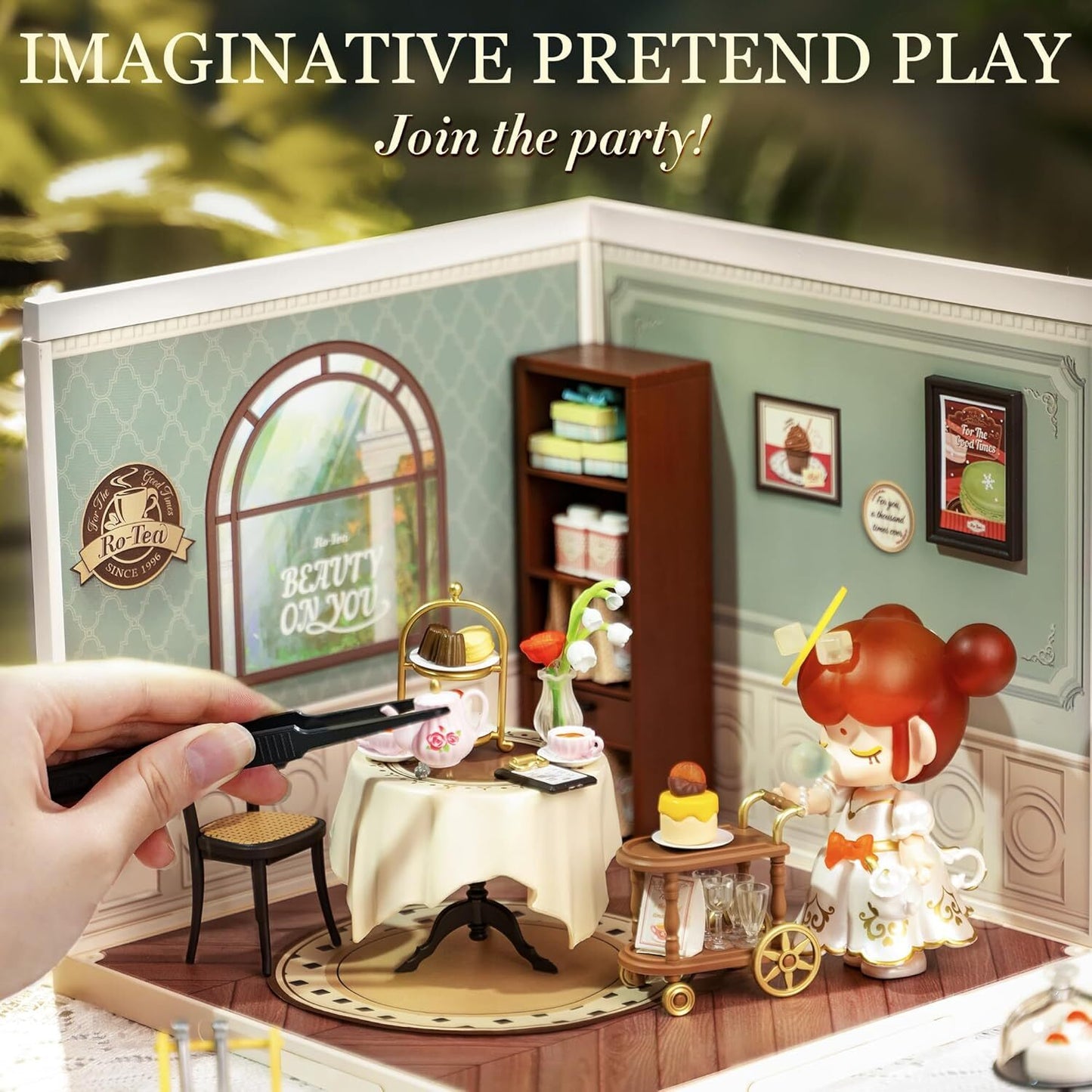 Rolife 1:24 Miniature Dollhouse Super Creator Plastic Building Teens Xmas Gift