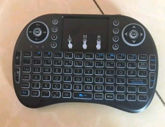 2.4GHz Backlit Wireless Mini Keyboard Air Mouse Remote