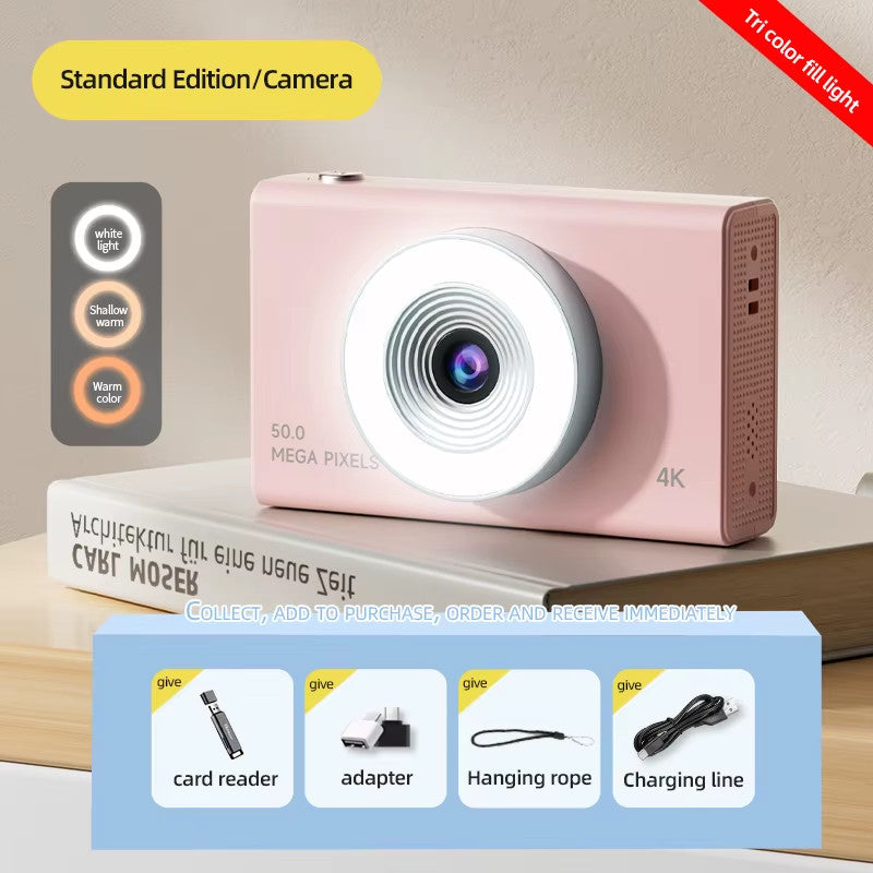 Xiaomi 4K High-Definition Digital Camera with 50MP Autofocus and Retro Design