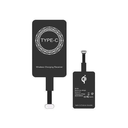 Type-c Wireless Charging Receiver Type C Fast Wireless Charger Adapter For Phone