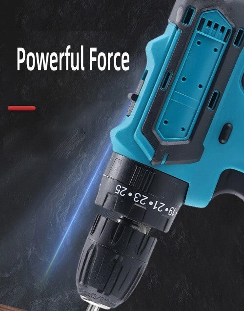 Electric Hand Drill Set Pistol Drill Electric Screwdriver Household Hand Drill