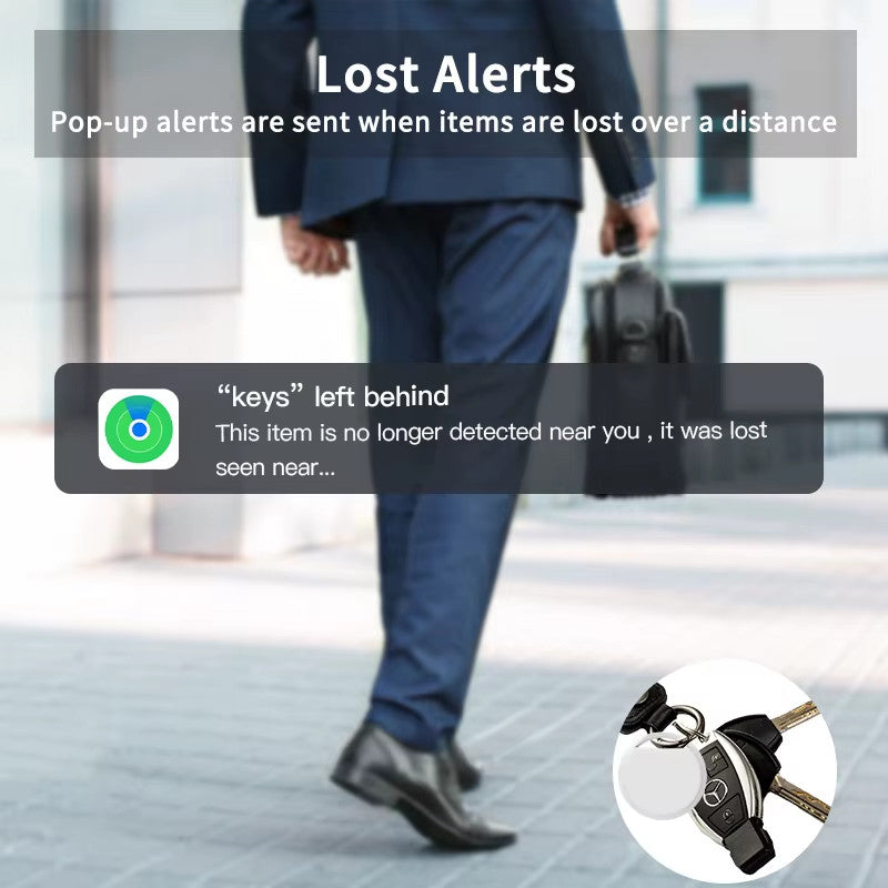 Security Bluetooth GPS Tag Based on Apple Find My App Anti-Lose Tracker Sound Lo