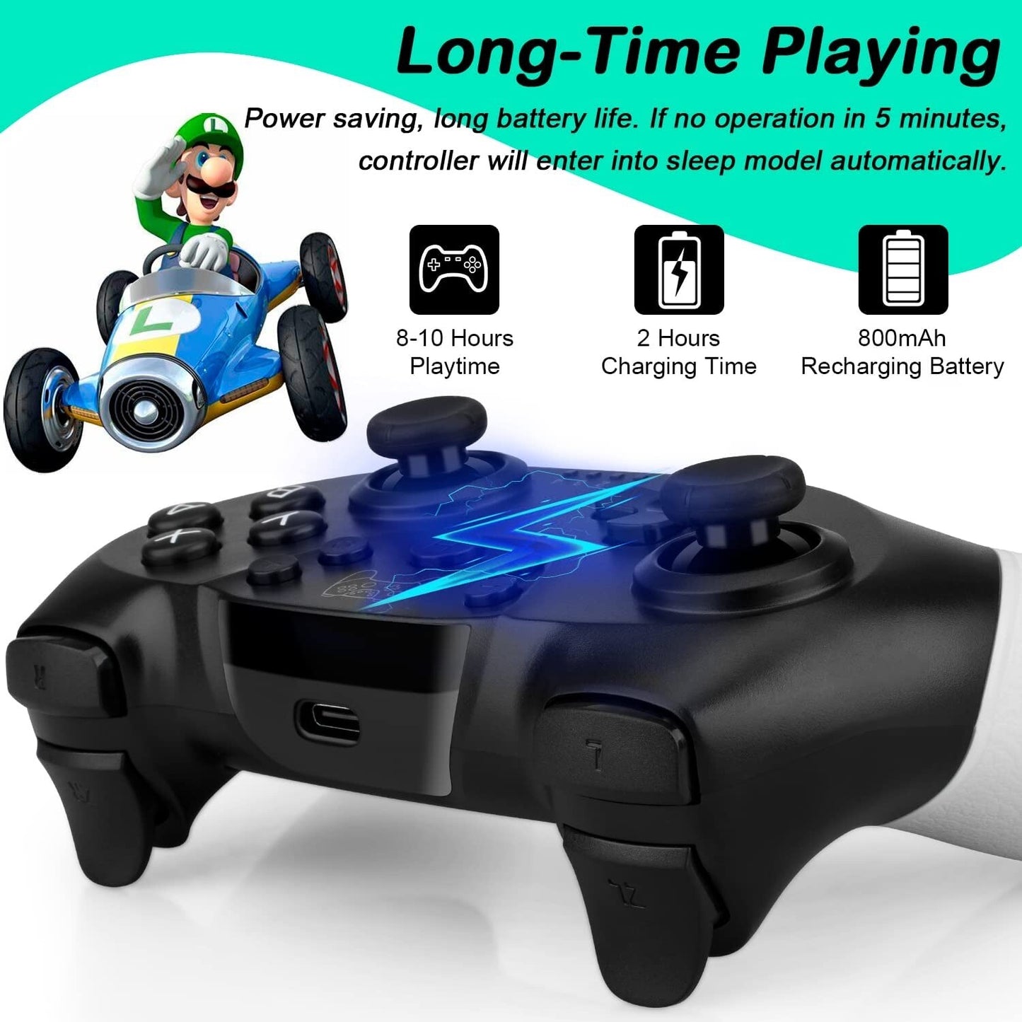 Pro Wireless Controller For Nintendo Switch OLED/LITE Controller Gamepad NEW