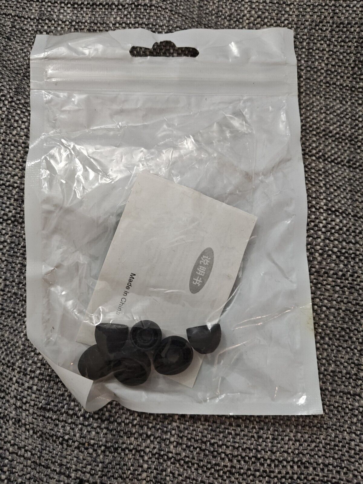 6 PCS Ear Tips Soft Earbud Eartips L/M/S